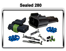 Metri-Pack Sealed 280 Series terminals, connectors and seals
